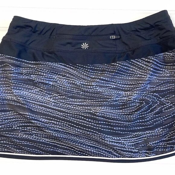 Athleta Black/Gray Size‎ 8 Skort - Picture 2 of 5